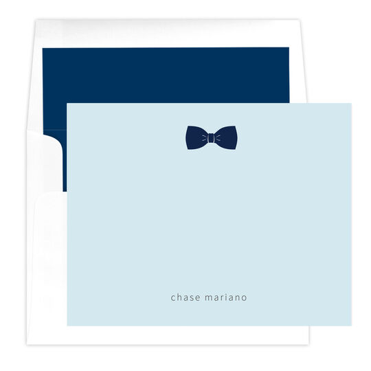 Bow Tie Flat Note Cards